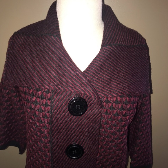 Sloni Red and black cardigan - Picture 4 of 8